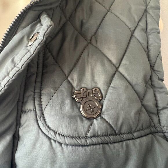 Lifted Research Group (LRG) Gray Puffer Vest Size Small - Picture 4 of 13